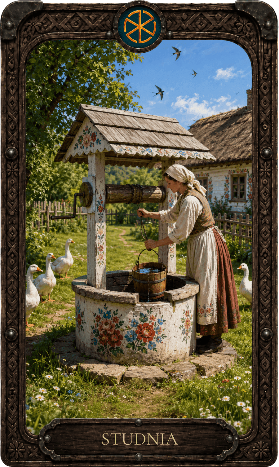 Karta STUDNIA (Krąg Korzeni)